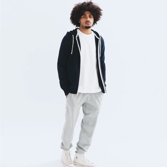 Reigning Champ Slim Midweight Terry Full Zip Hoodie - Picture 12 of 15